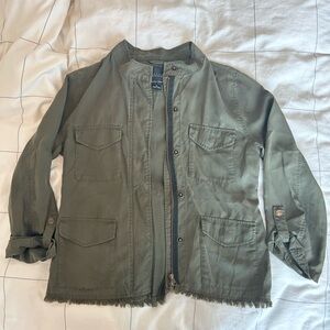 Sanctuary Dark Green Utility Jacket